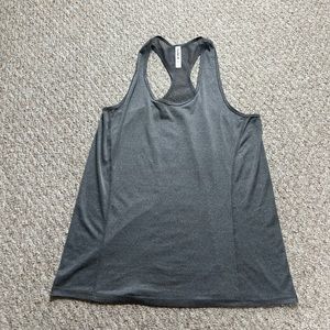 Kyodan Ventilated Gray Tank Top Womens Medium Loose Fit Sleeveless Active Top
